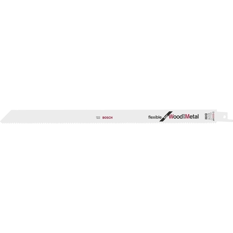 List pilový Bosch S 1222 VF Flexible for Wood and Metal 5 ks BOSCH