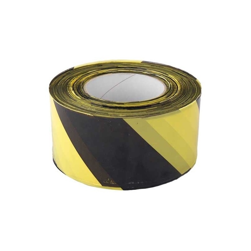 Páska výstražná 70 mm/500m žluto-černá
