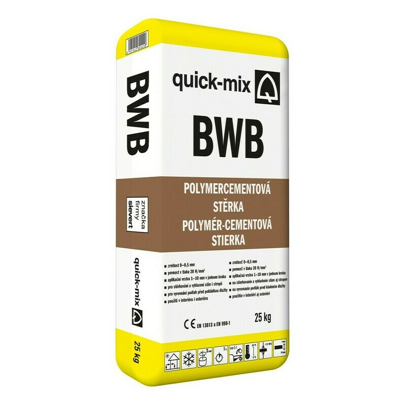 Hmota stěrková Sakret/Quick-mix BWB 25 kg Quick-mix