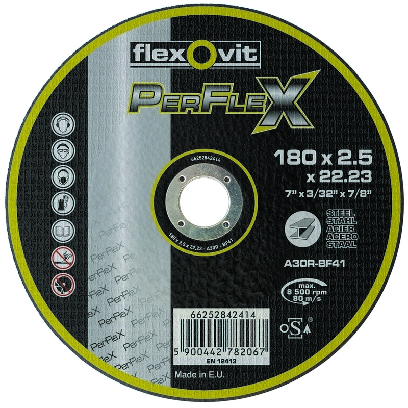Kotouč řezný Flexovit PerFlex A30R-BF41 180×22