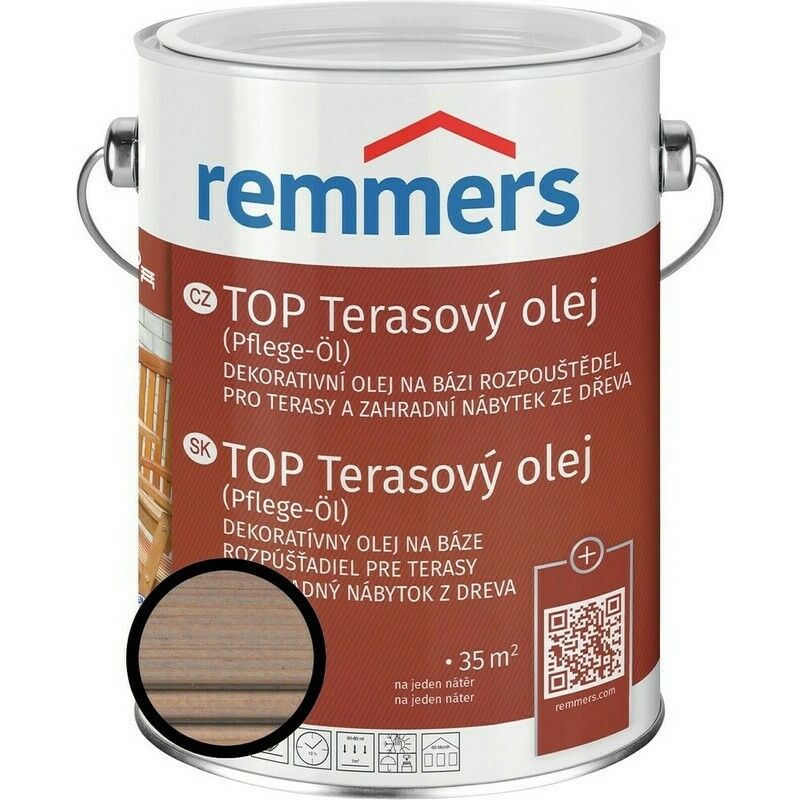 Olej terasový Remmers TOP vodově šedá