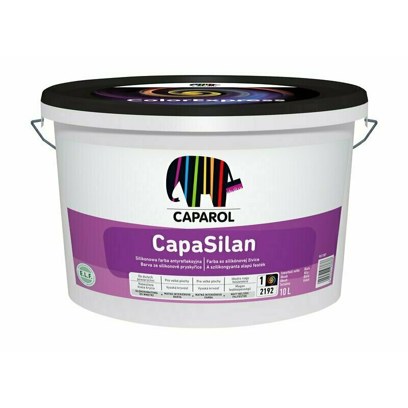 Malba silikonová Caparol CapaSilan bílá
