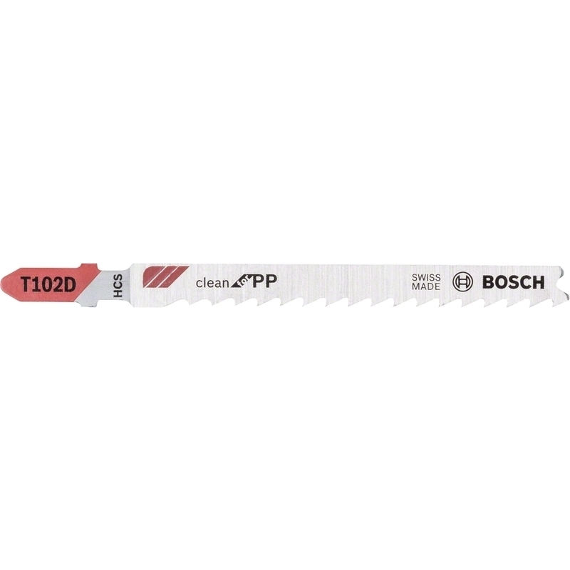 Plátek pilový Bosch T 102 D Clean for PP 3 ks BOSCH