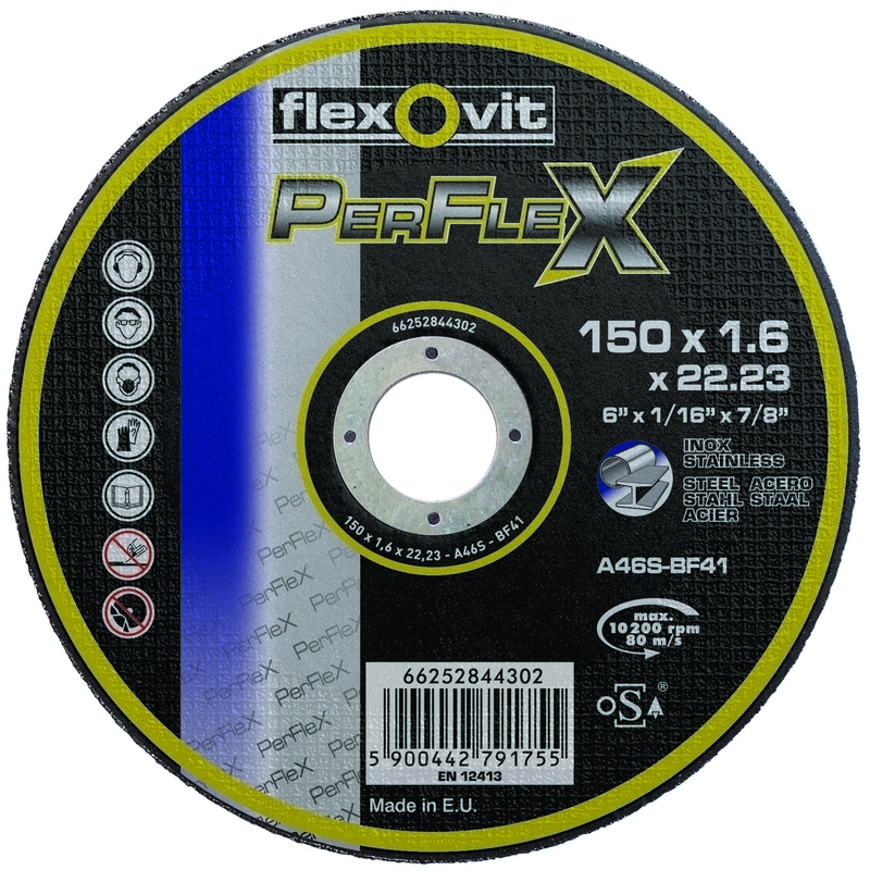 Kotouč řezný Flexovit PerFlex A46S-BF41 150×22