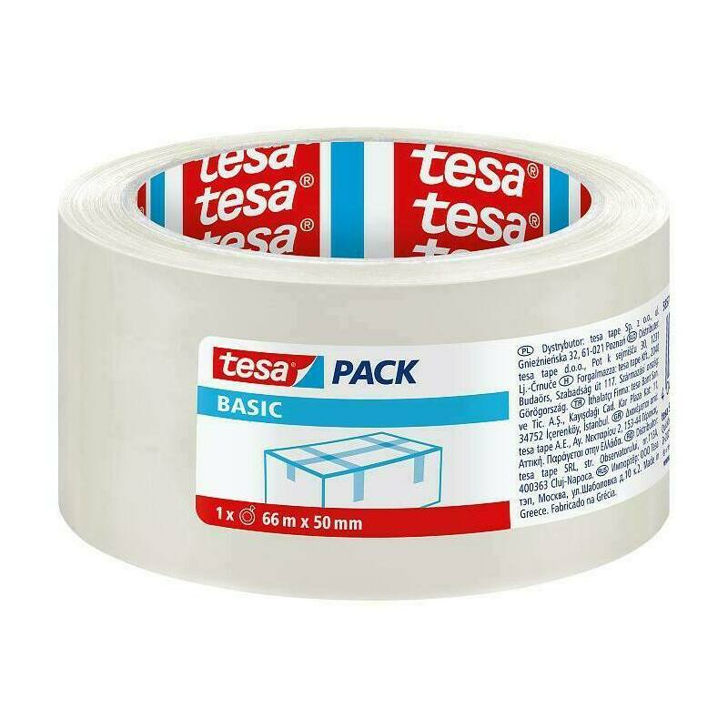 Páska balicí Tesa 58570 Pack Basic 50 mm/66 m čirá Tesa