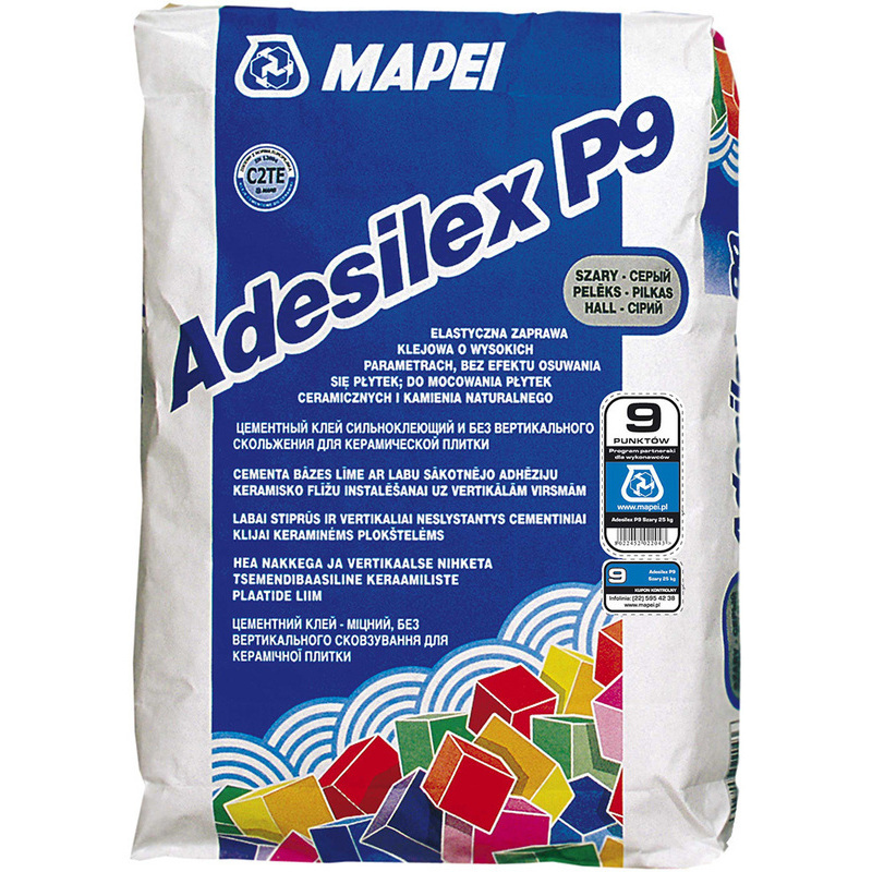 Lepidlo cementové Mapei Adesilex P9 šedé 25 kg MAPEI
