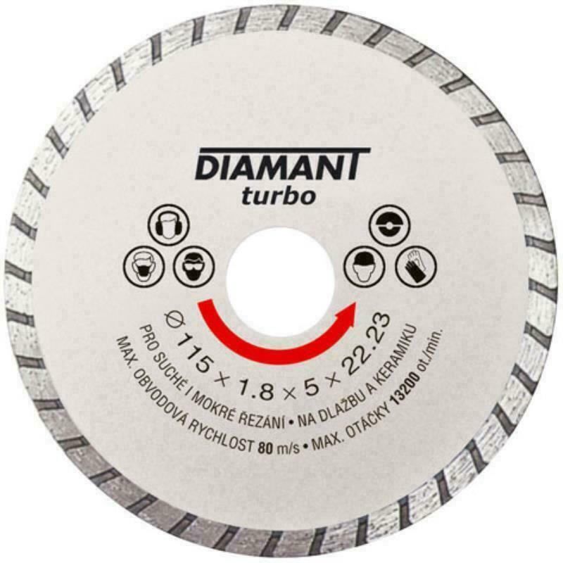 Kotouč řezný diamantový Diamant Turbo 150×22
