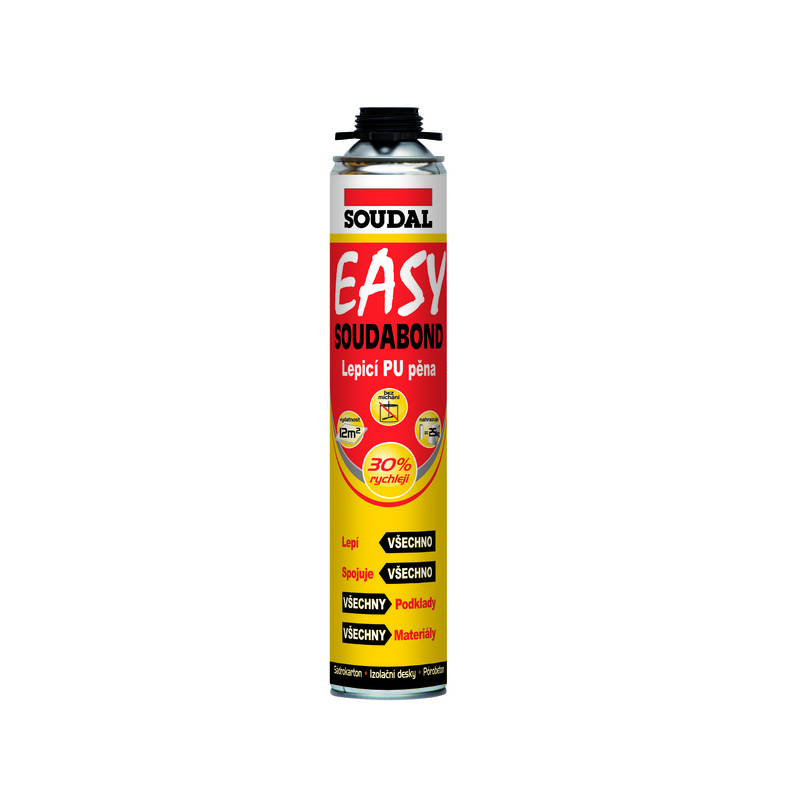 Pěna lepicí Soudal SOUDABOND EASY pistolová 750 ml Soudal