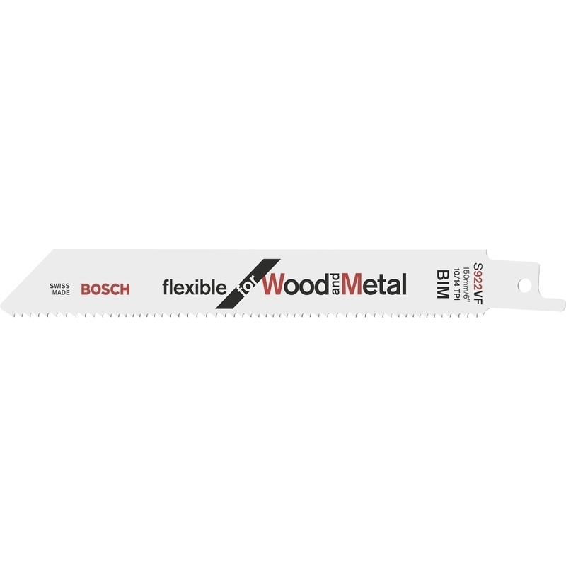 List pilový Bosch S 922 VF Flexible for Wood and Metal 5 ks BOSCH