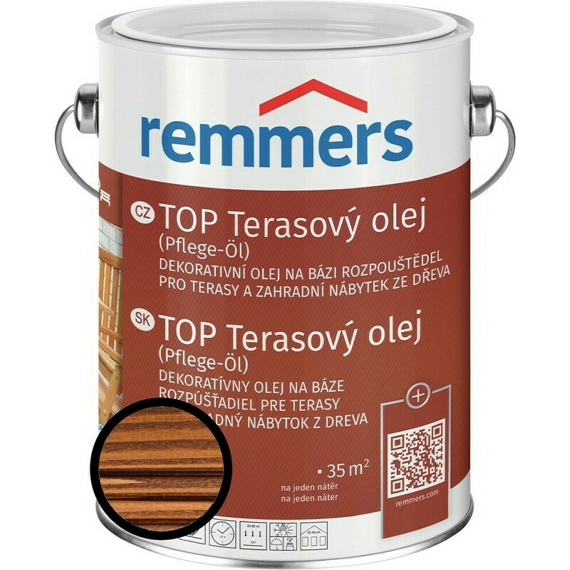 Olej terasový Remmers TOP ořech