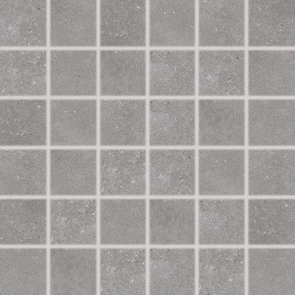 Mozaika Rako Betonico 5×5 cm (set 30×30 cm) šedá DDM06791 RAKO