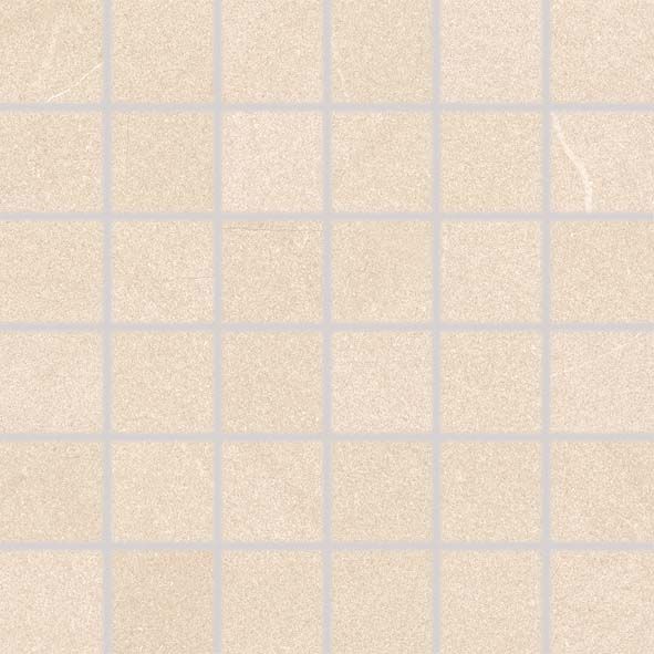 Mozaika Rako Topo 5×5 cm (set 30×30 cm) béžová WDM05621