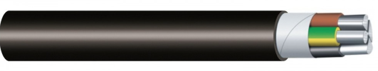 Kabel 1-AYKY -J 3× 120+70 SM/RE metráž