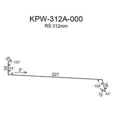 Oplechování římsy RS312A SP35 2V16A 0