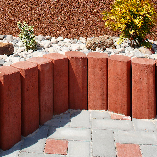 Palisáda betonová BEST PREMIUM standard červená 110×100×400 mm BEST