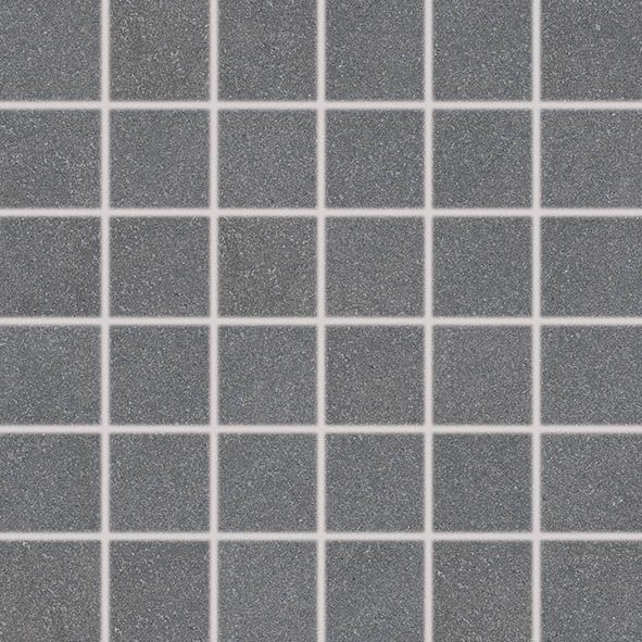 Mozaika Rako Block 5×5 cm (set 30×30 cm) černá DDM06783 RAKO