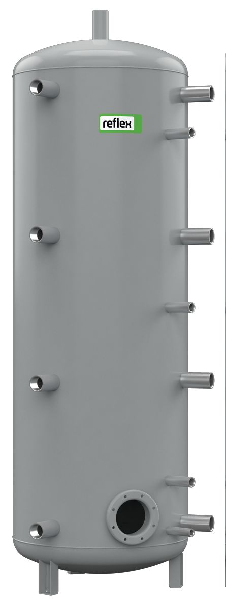 Nádrž akumulační Reflex Storatherm Heat H 3000/R s revizním otvorem bez izolace 7788200 REFLEX