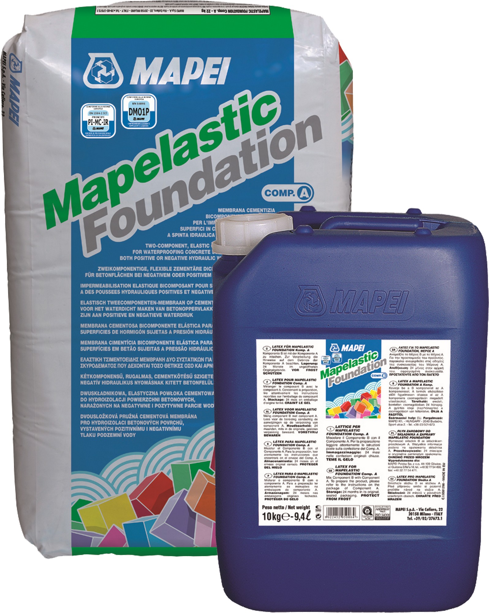 Stěrka hydroizolační Mapei Mapelastic Foundation B MAPEI