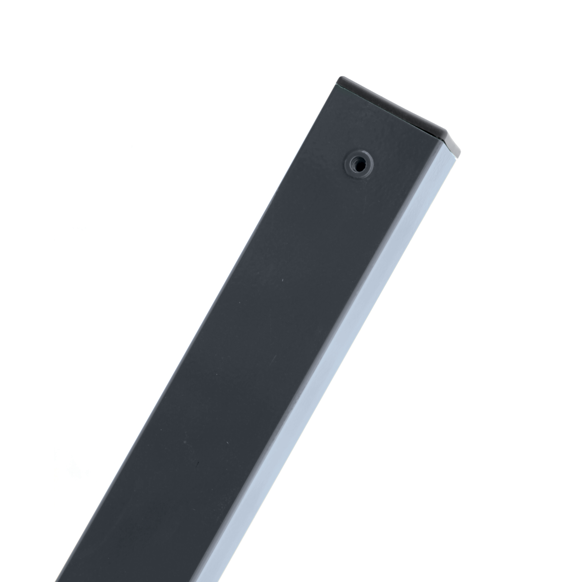 Sloupek čtyřhranný Pilofor Zn + PVC antracit průměr 60×60 mm výška 2
