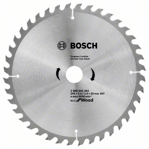 Kotouč pilový Bosch Eco for Wood 254×30×3 mm 40 z. BOSCH