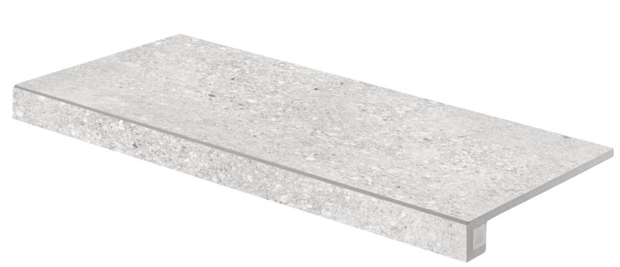 Tvarovka schodová Rako Stones 30×60 cm světle šedá DCESE666 RAKO
