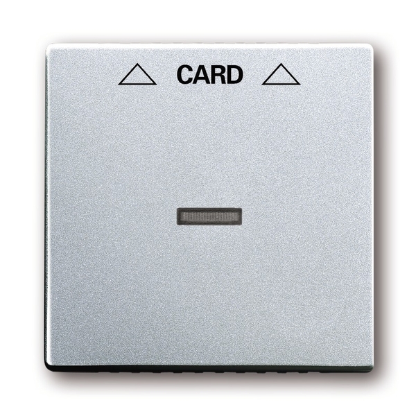 Kryt spínač kartový s průzorem ABB Future hliníková stříbrná ABB