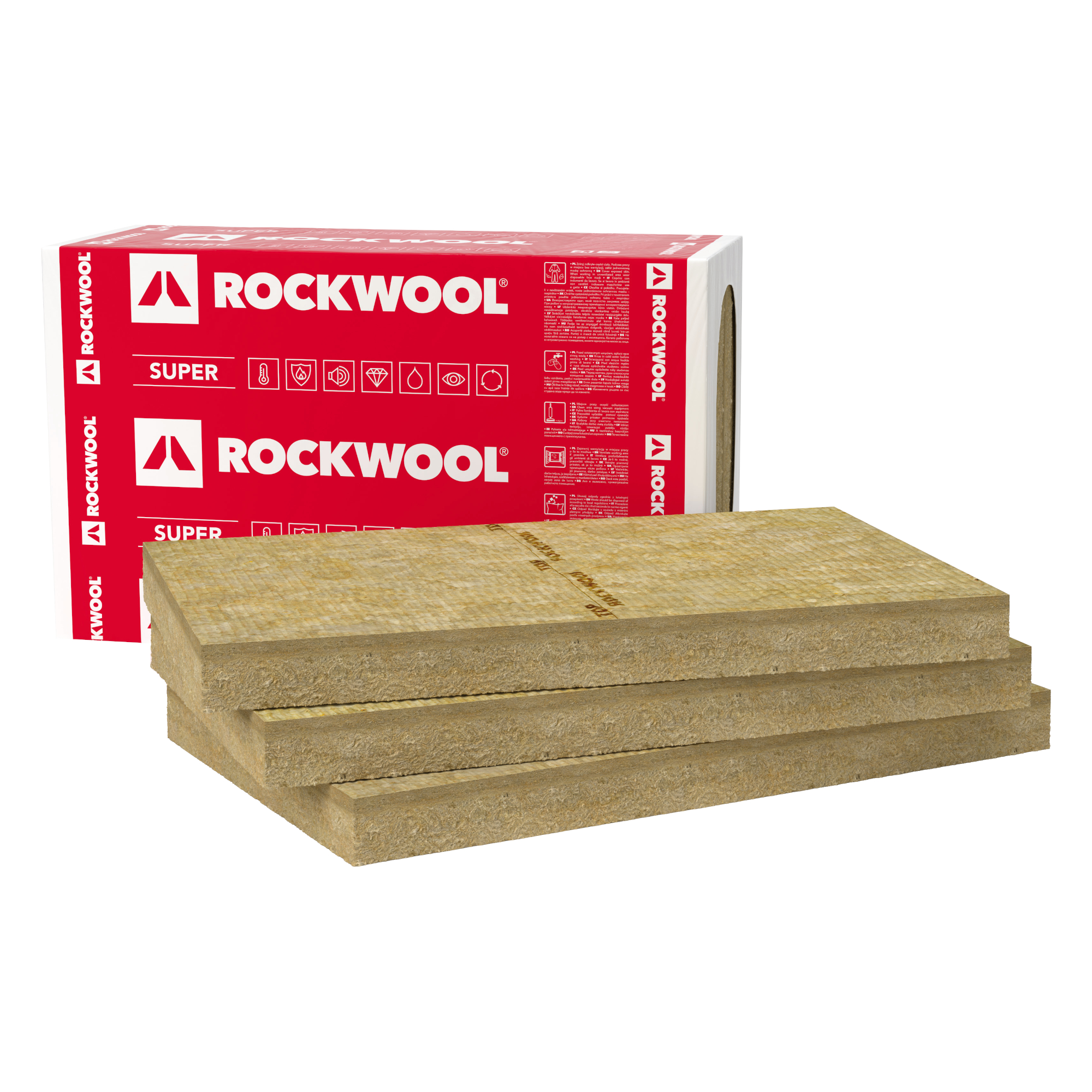 Tepelná izolace Rockwool Frontrock Super 80 mm (1