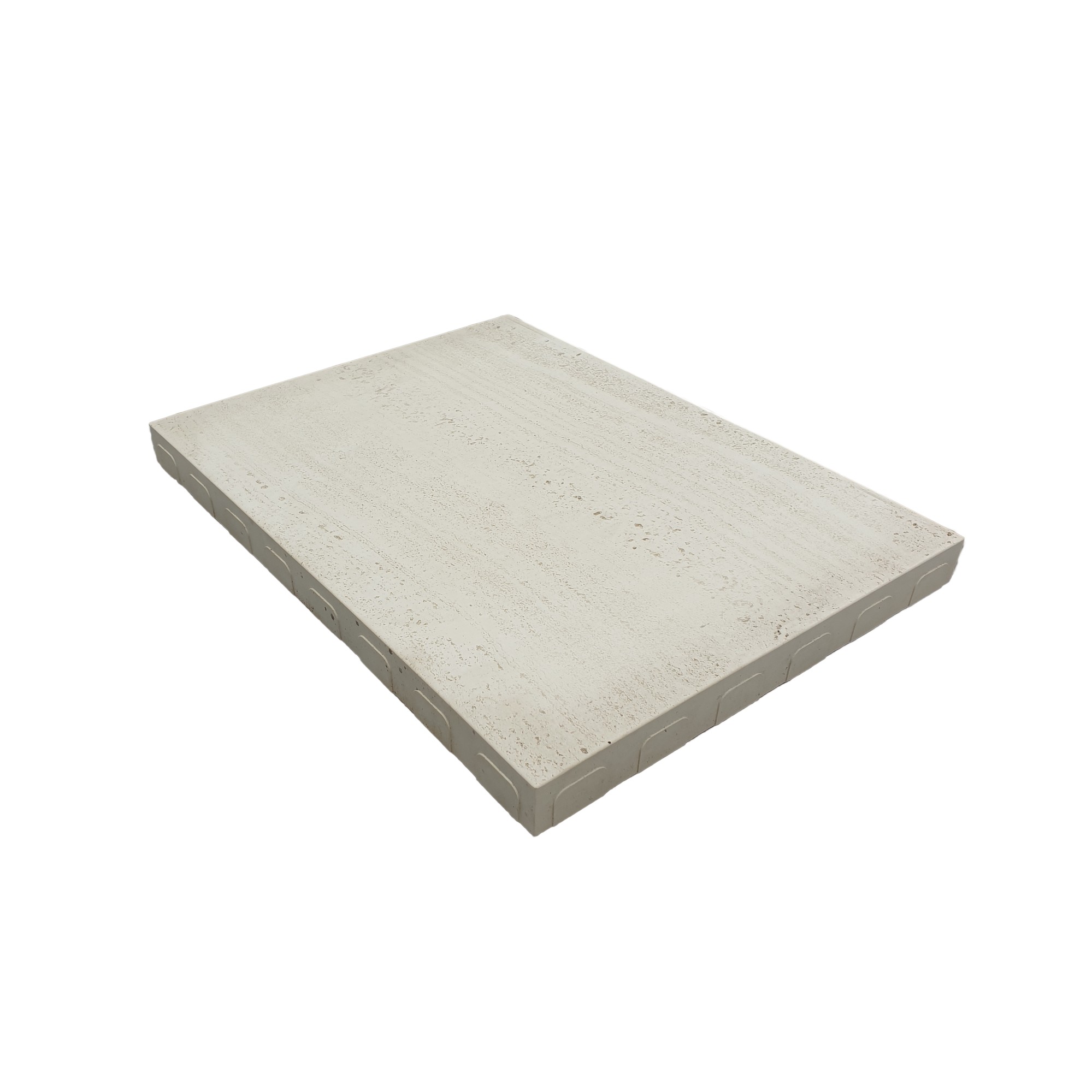 Dlažba betonová PRESBETON VERTO 1 reliéfní slonovinová 450×900×45 mm PRESBETON