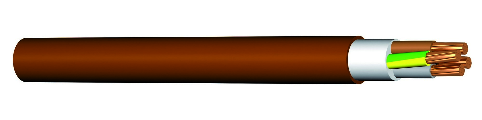 Kabel bezhalogenový Prakab PRAFlaDur -O 3× 1
