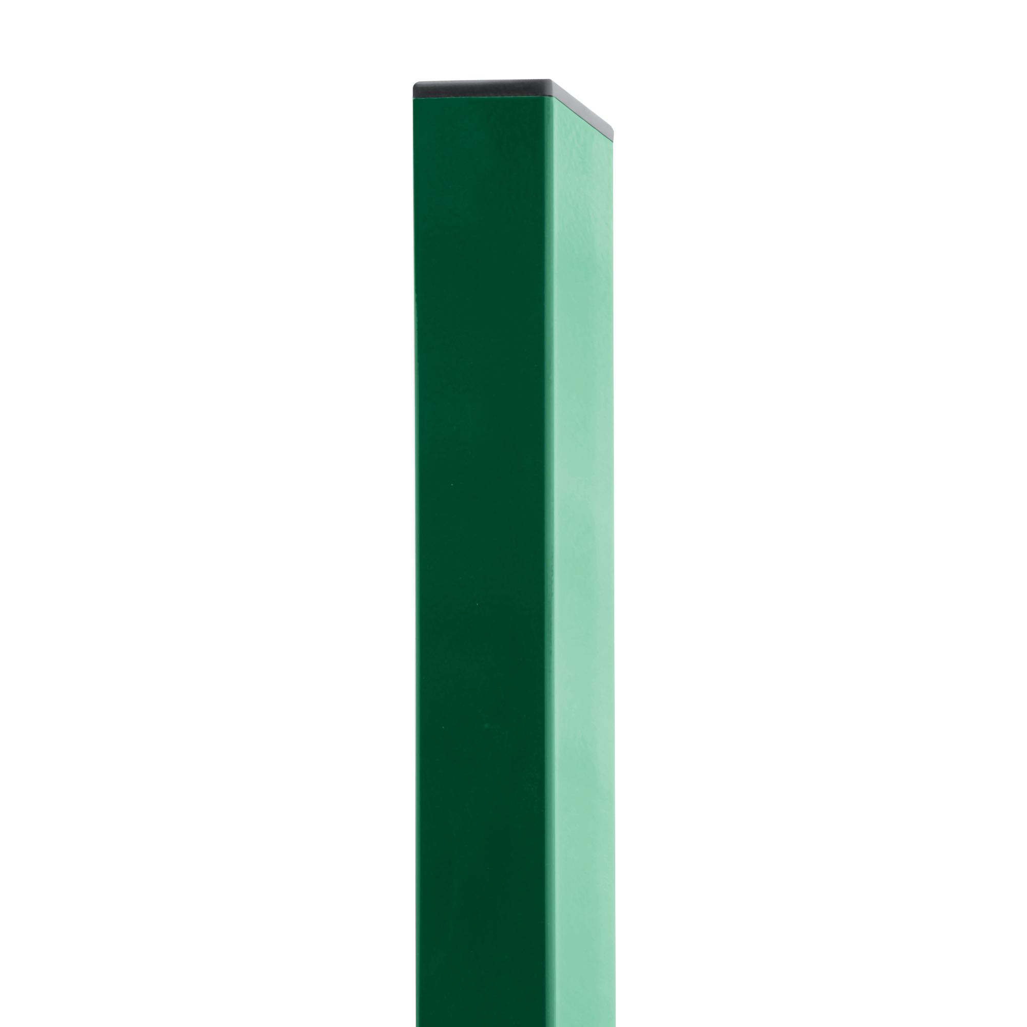 Sloupek čtyřhranný Pilodel Zn + PVC zelený průměr 60×40 mm výška 3