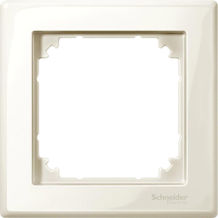 Rámeček Schneider Merten M-Smart jednonásobný white cream Schneider