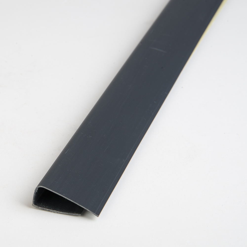 Profil okrajový plastový grafit 3000 mm HOPA CZ