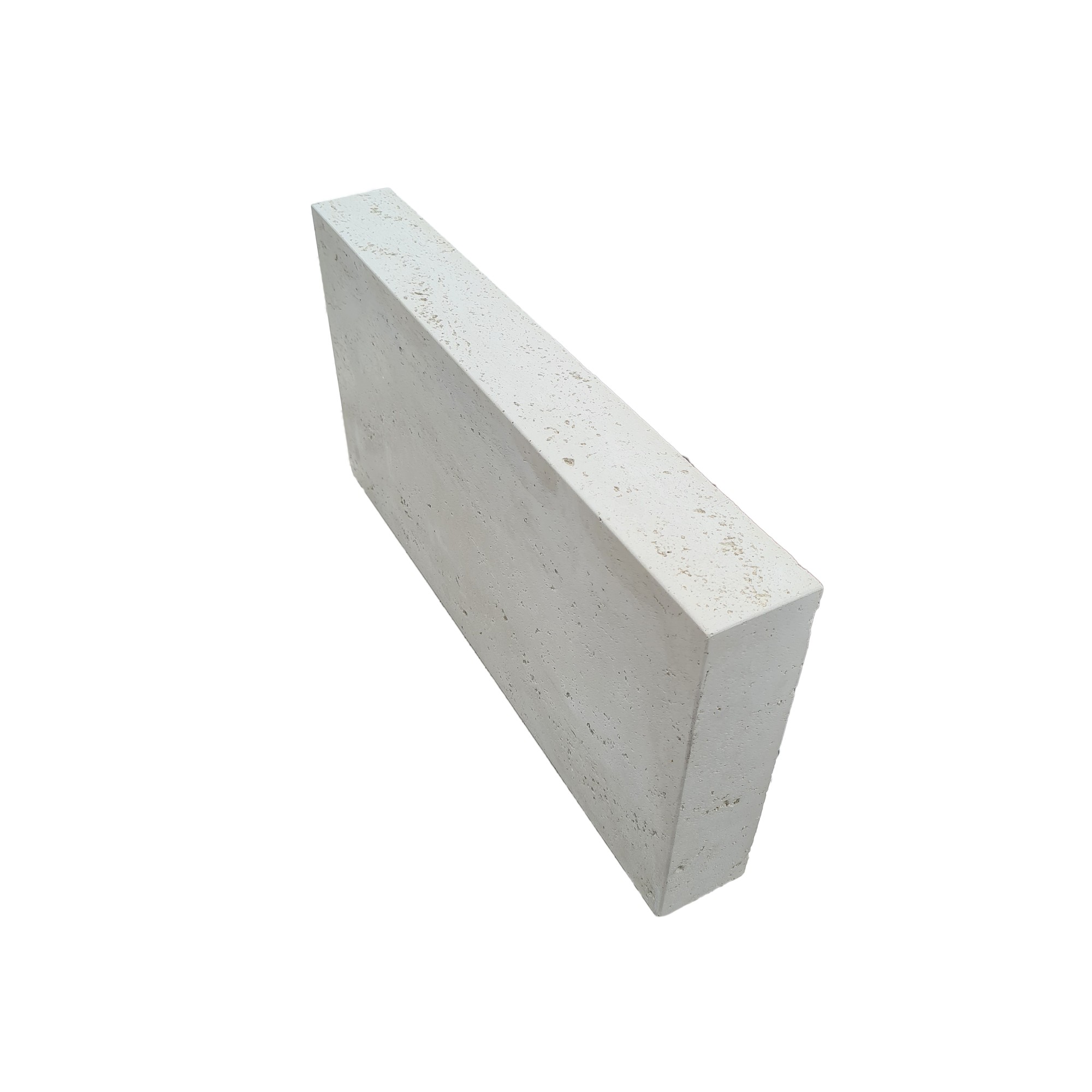 Obrubník betonový PRESBETON VERTO reliéfní slonovinový 65×500×250 mm PRESBETON