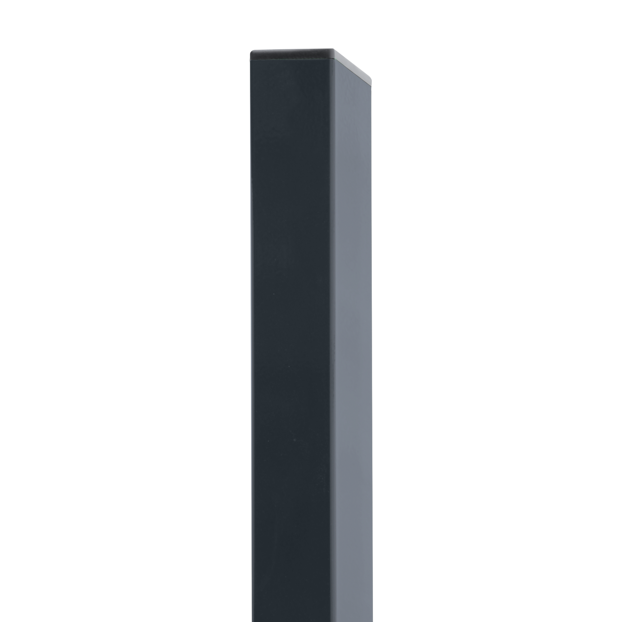 Sloupek čtyřhranný Pilodel Zn + PVC antracit průměr 60×40 mm výška 1