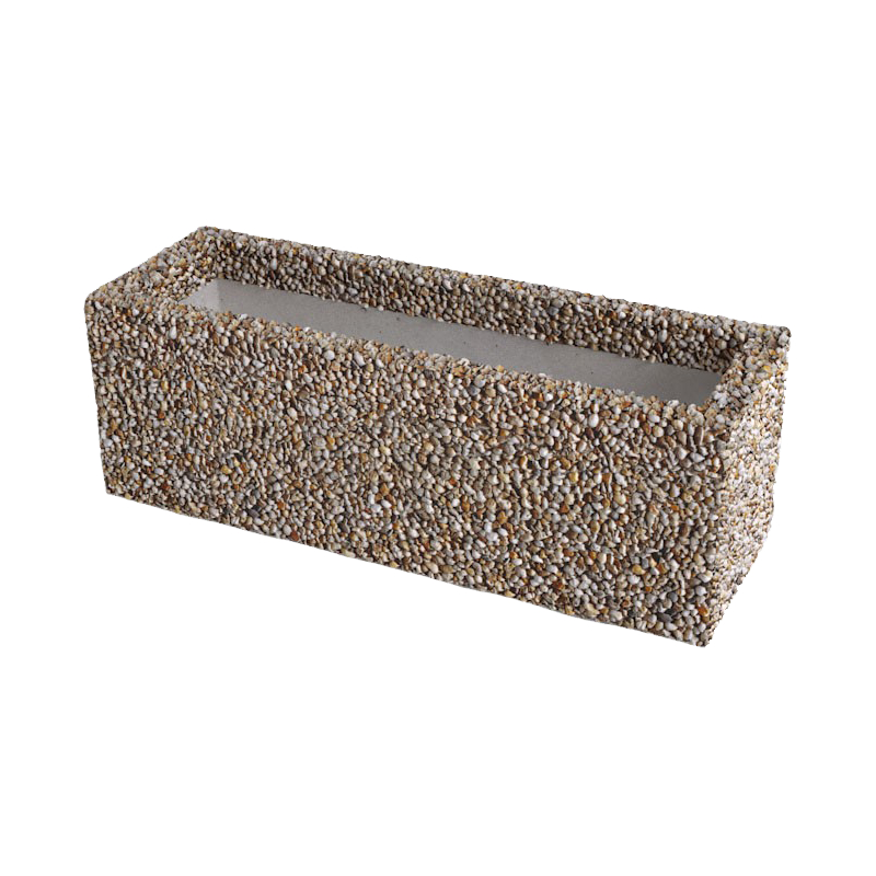 Truhlík betonový DITON CAESAR vymývaný dunaj 4–8 380×760×380 mm DITON