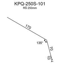 Okapový plech RS250S-135 SP35 2V16A 0