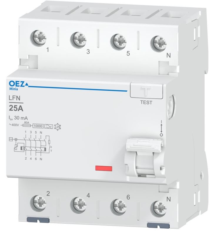 Chránič proudový OEZ LFN-25-4-030A OEZ