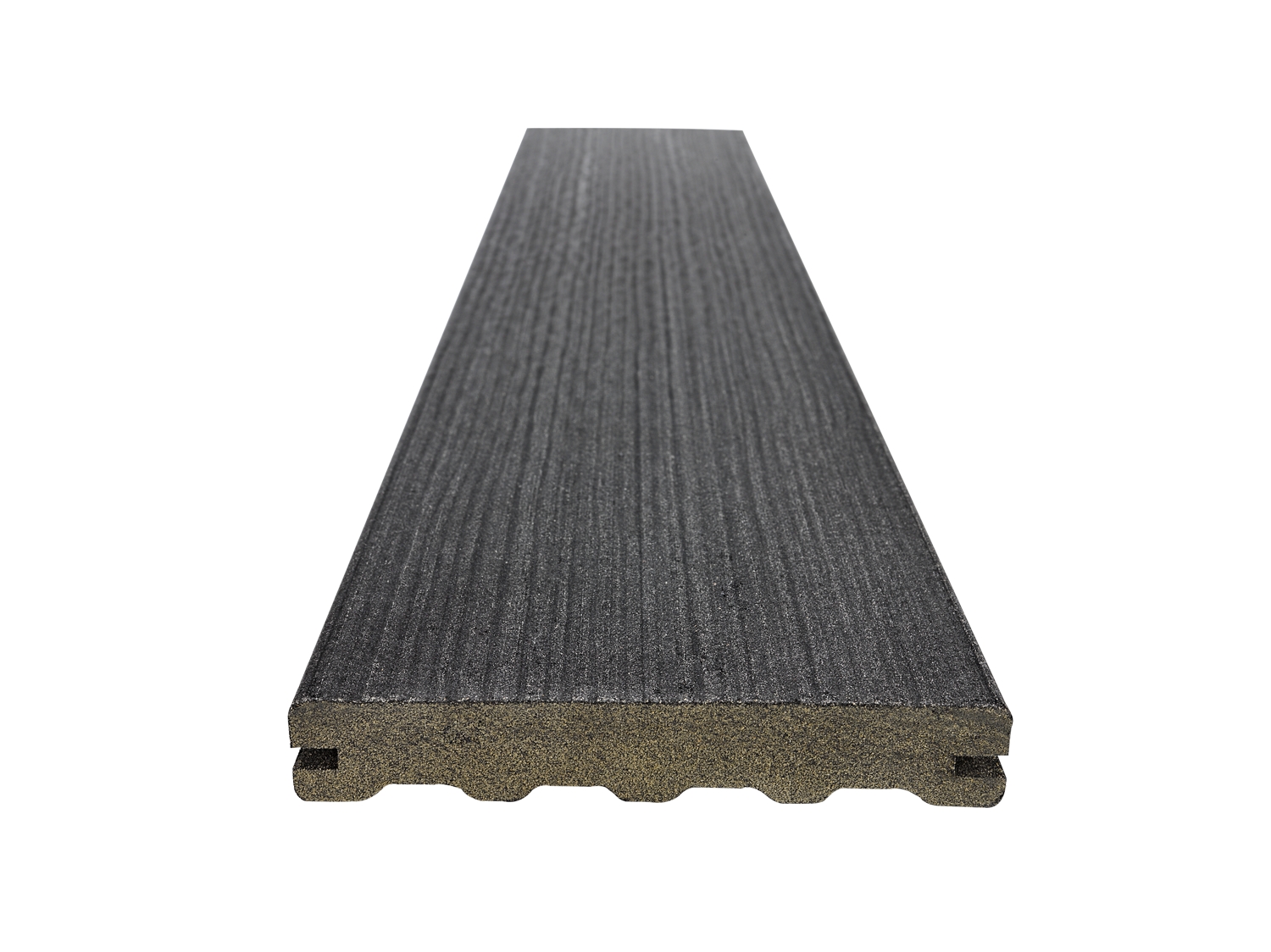 Prkno terasové Woodplastic FOREST PREMIUM eben 22×137×4000 mm WOODPLASTIC