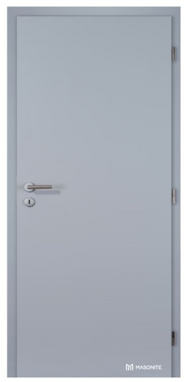Dveře bezpečnostní Doornite LUME EXTRA SAFETY B2 levé 900 mm šedé Masonite