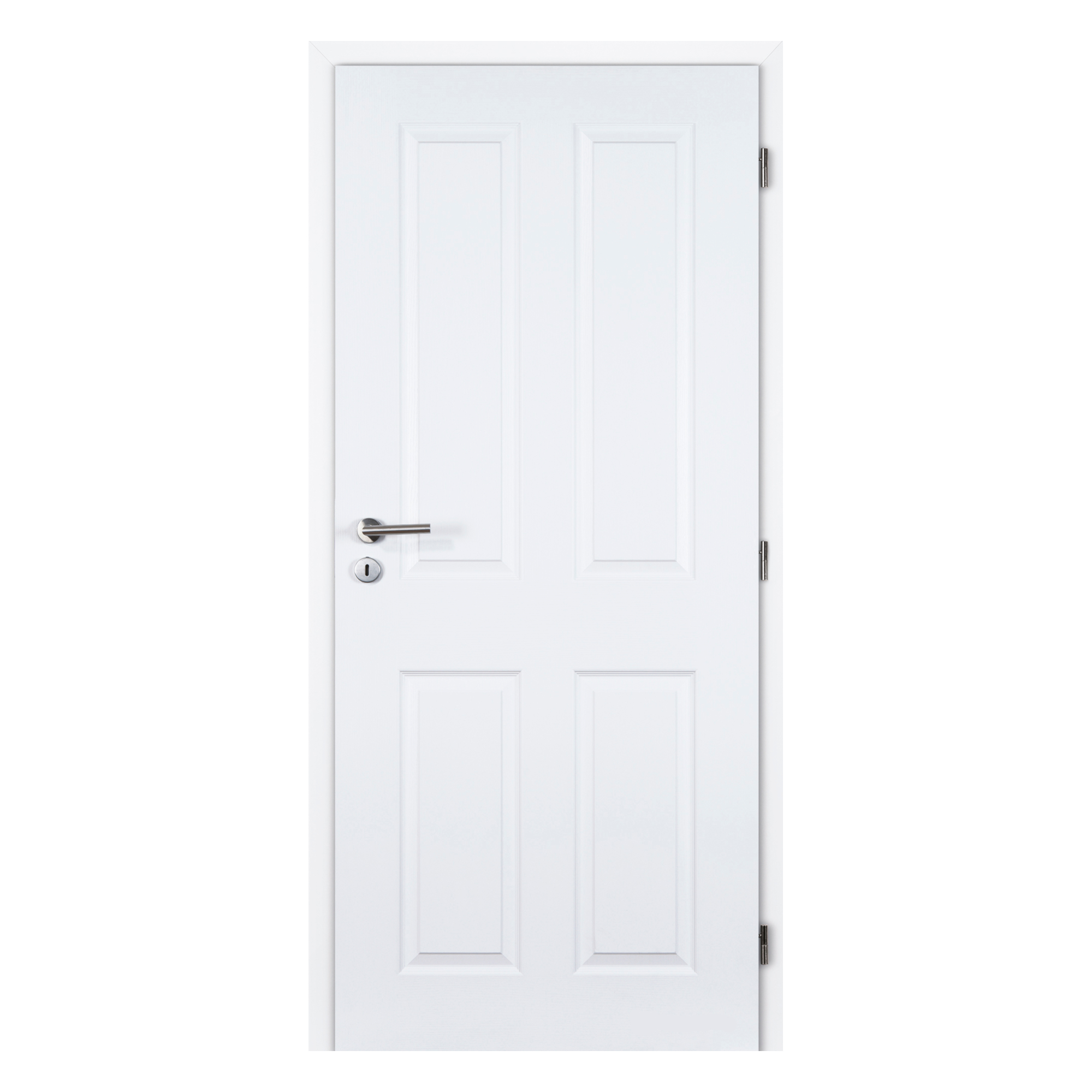 Dveře plné profilované Doornite ODYSSEUS pravé 700 mm bílé Masonite