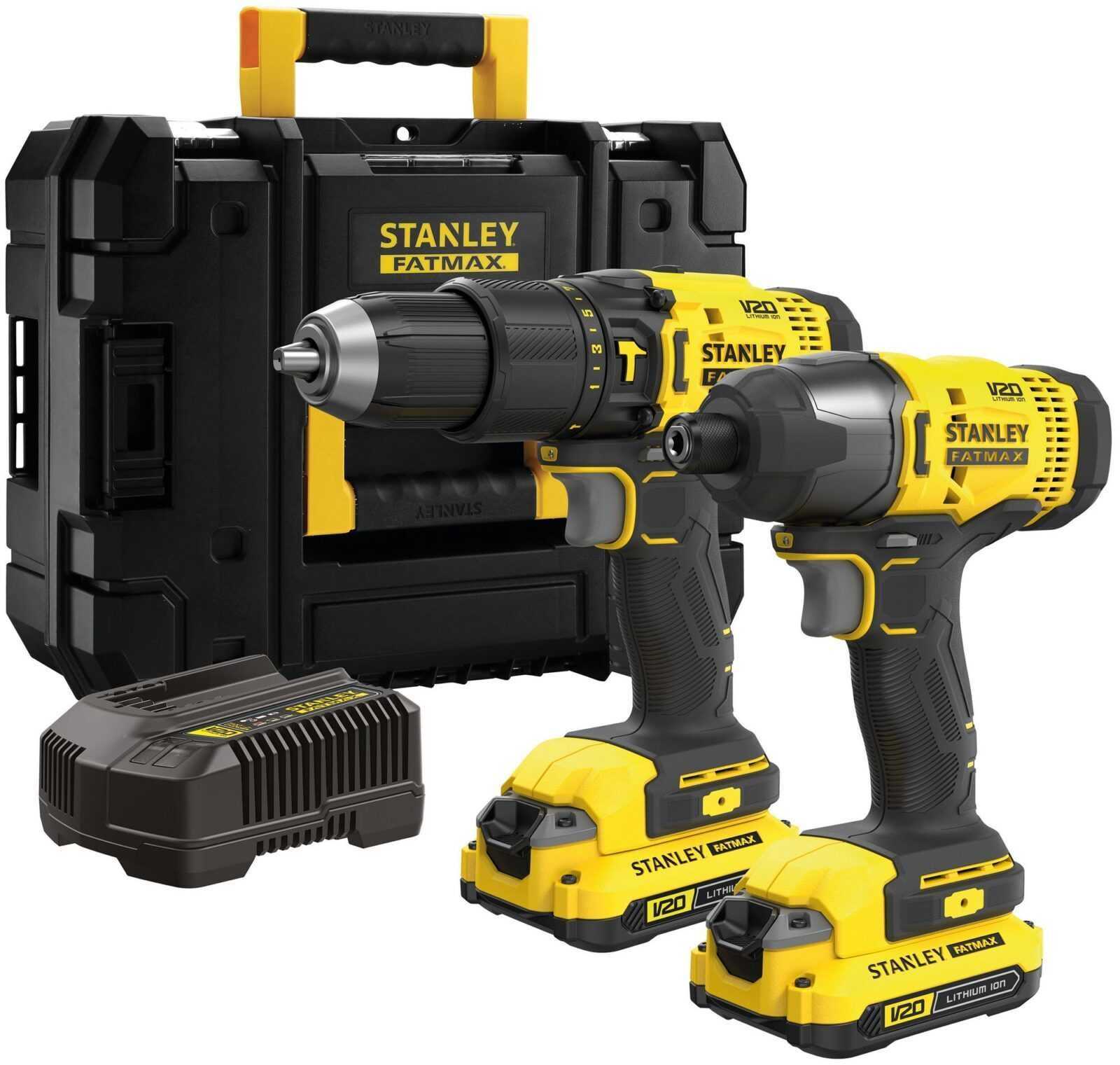 Sada AKU šroubovák + utahovák Stanley FatMax SFMCK465D2T-QW Stanley FatMax