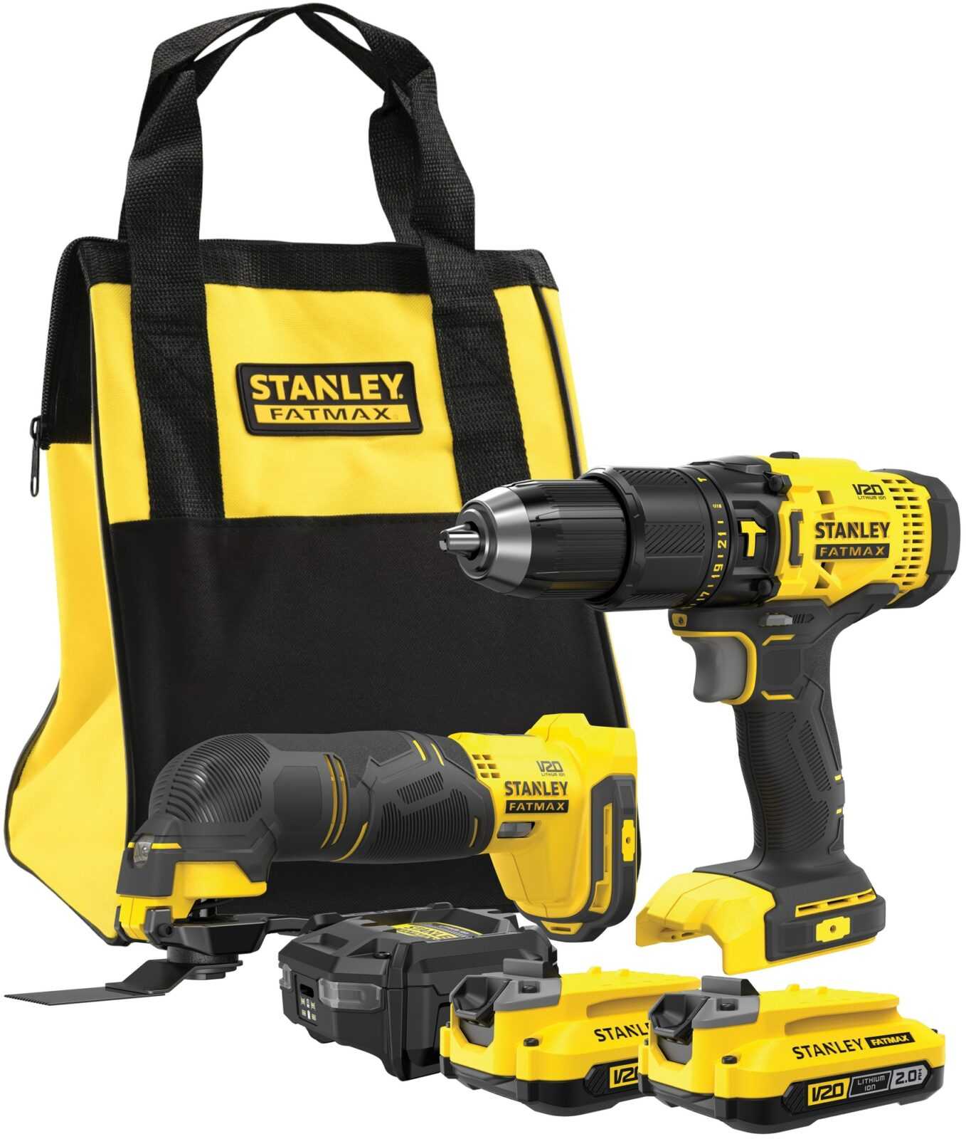 Sada AKU šroubovák + bruska Stanley FatMax SFMCK213D2S-QW Stanley FatMax