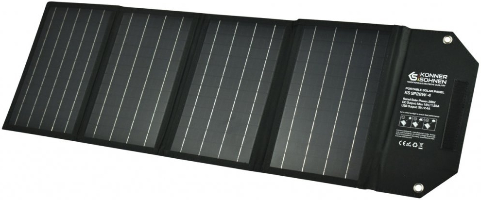 Panel solární přenosný Könner & Söhnen KS SP28W-4 Könner & Söhnen