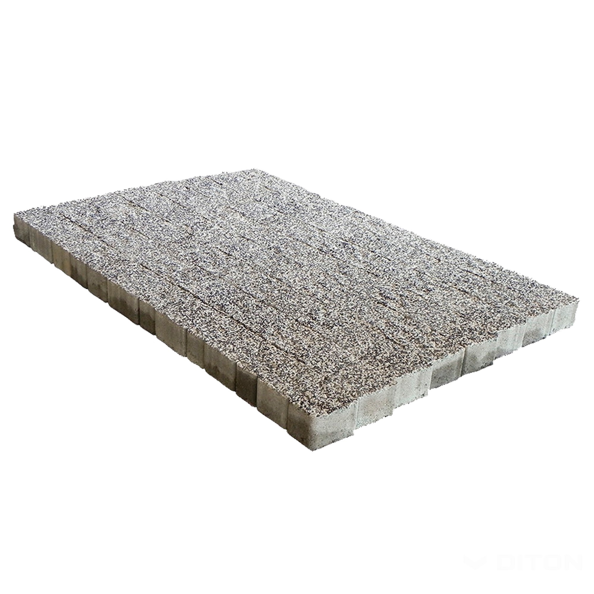 Dlažba betonová DITON SAN MARINO standard vymývaný bianco výška 60 mm DITON